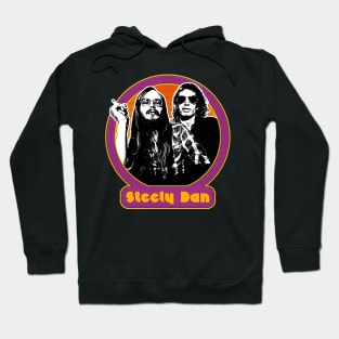 Steely Dan / Retro 1970s Style Fan Art Design Hoodie